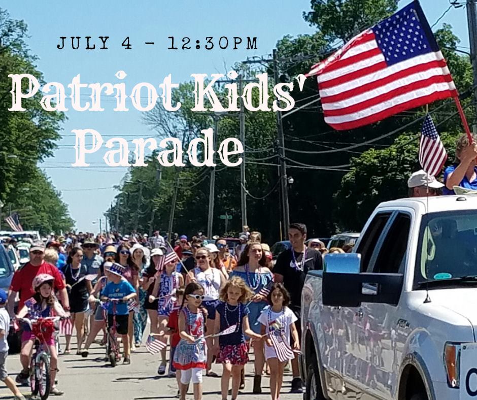 July 4, 2023 Patriots Day Parade Olcott Beach Carousel Park